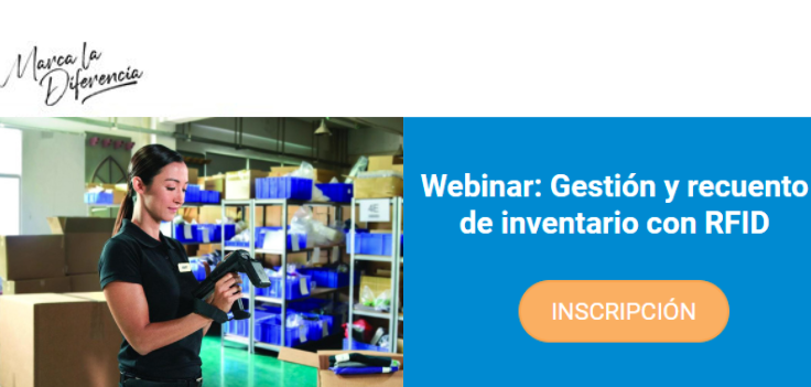 Tecnipesa celebrará una webinar el 8 de octubre sobre la gestión y recuento de inventario con RFID
